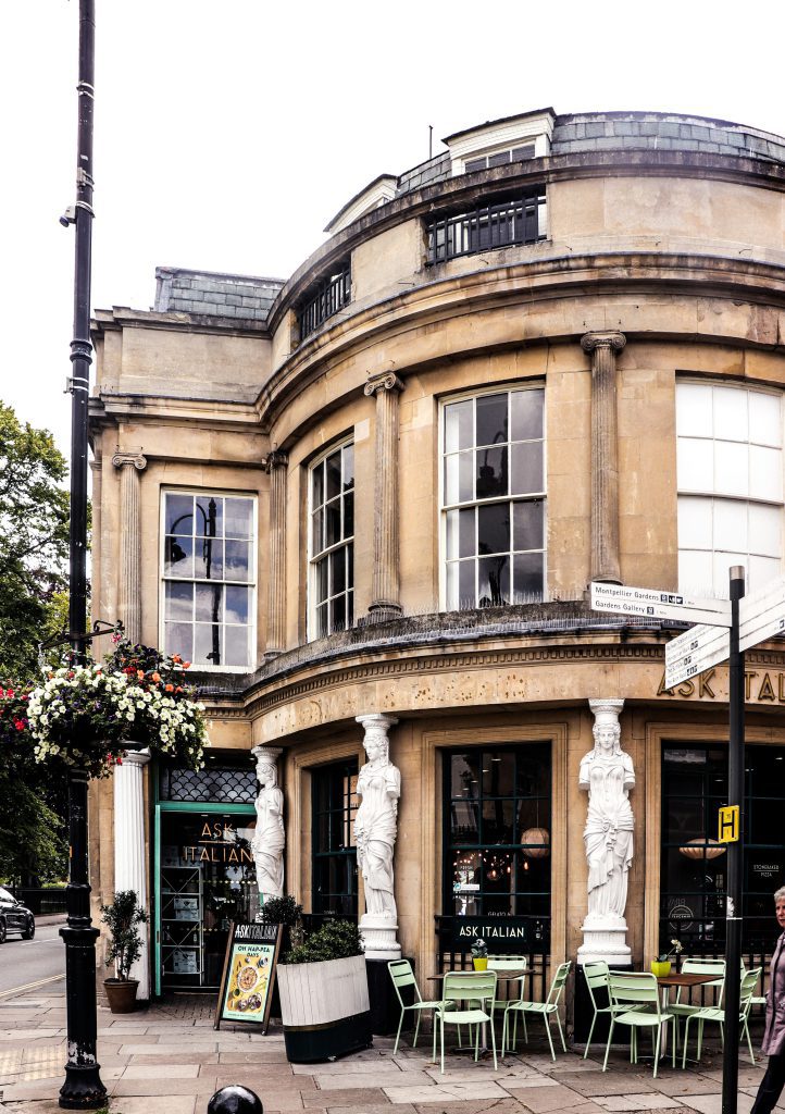 Period buildings in town, illustrating our student house-hunting checklist for Cheltenham.